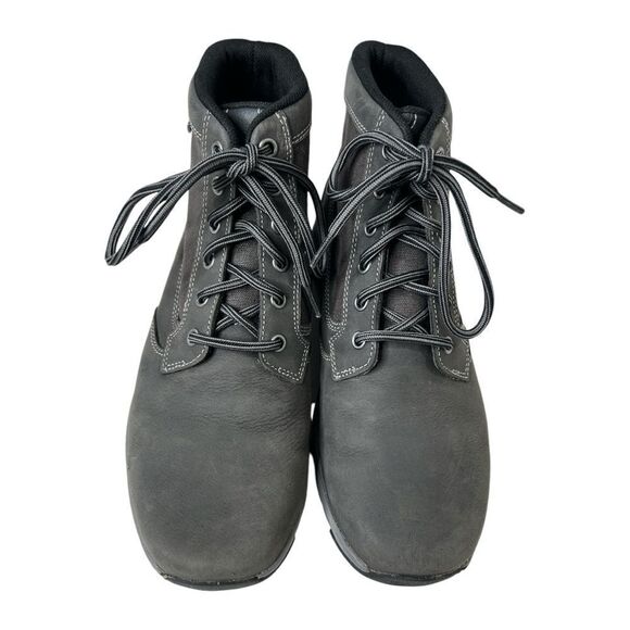 Rockport Men’s Cold Springs Mid Boot Gray Sz 7 Leather - Picture 2 of 8